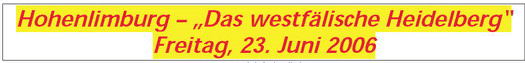 Betriebsausflug 2006